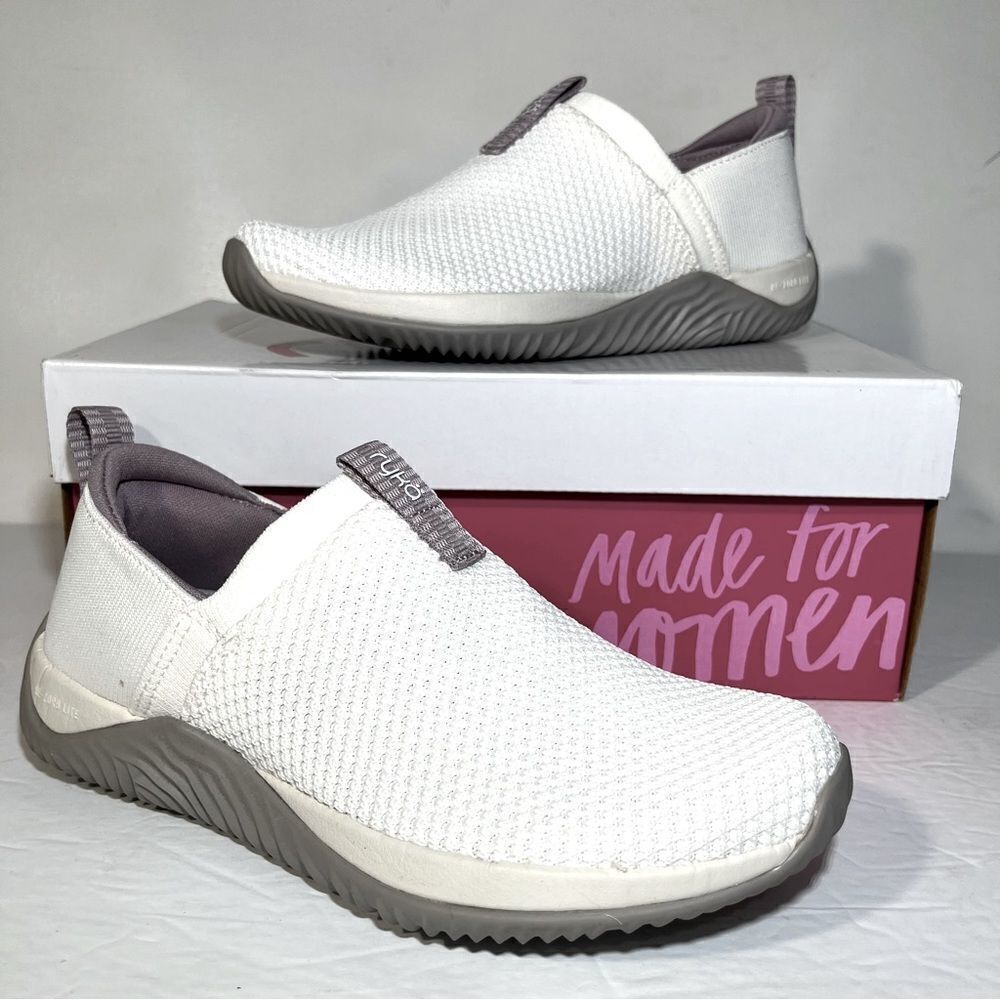Ryka Echo Ease Cool Tones Trail Knit Slip-Ons Size: 6W